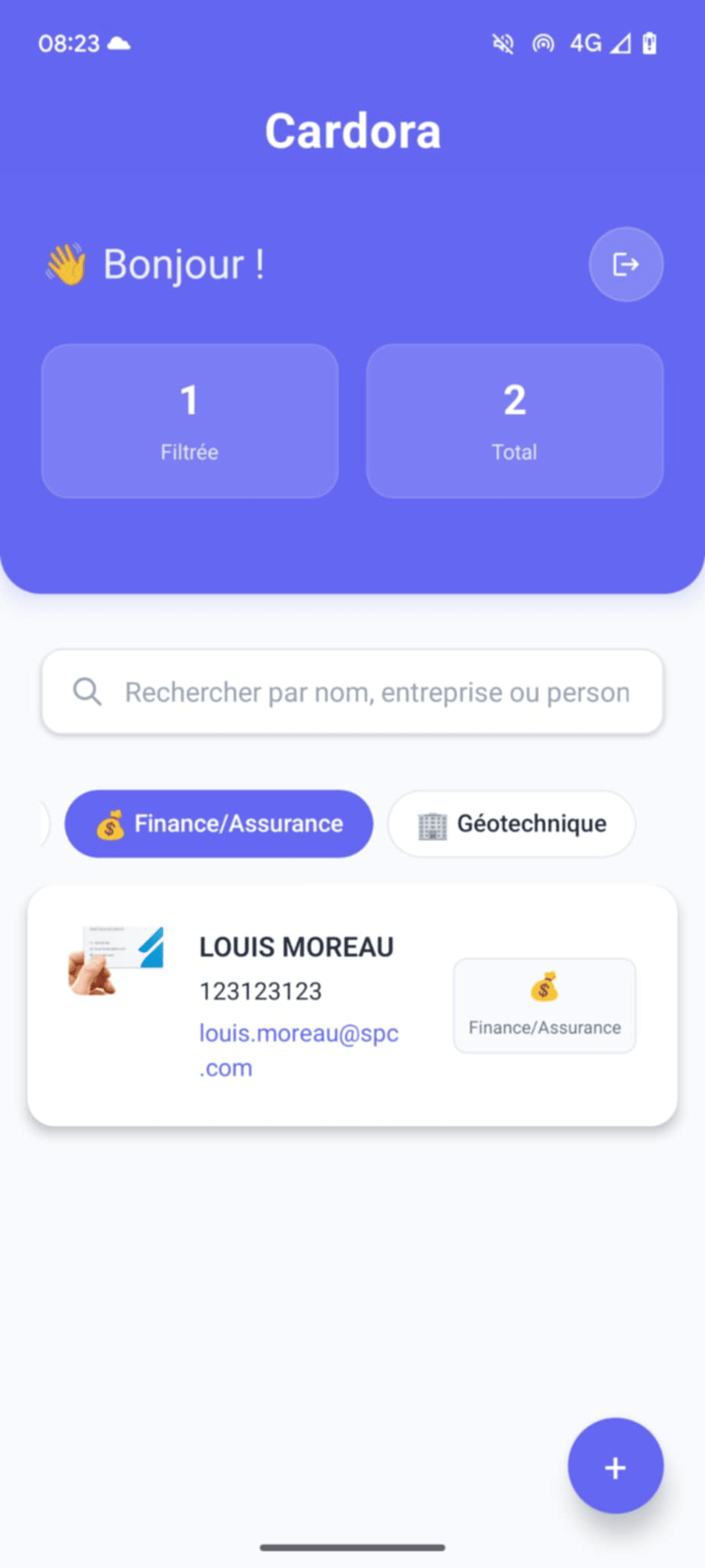 Screenshot 1 de Cardora